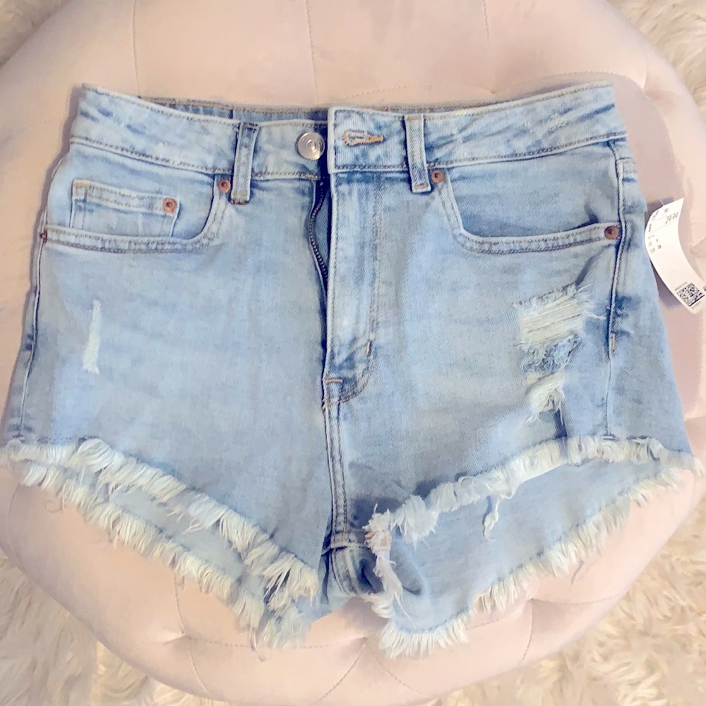 New Distressed Denim Shorts [NWT]